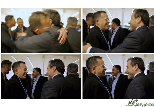 عکس/ عراقچی در آغوش همتای آمریکایی‌اش