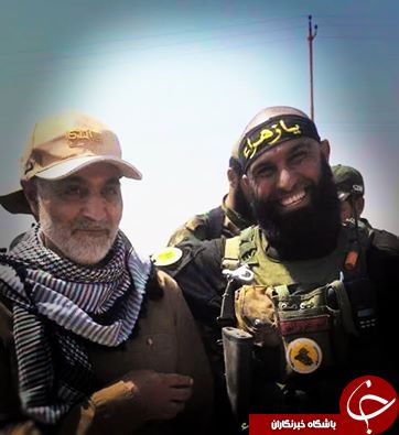 عکس/ سلفی ابوعزرائیل با سردارسلیمانی