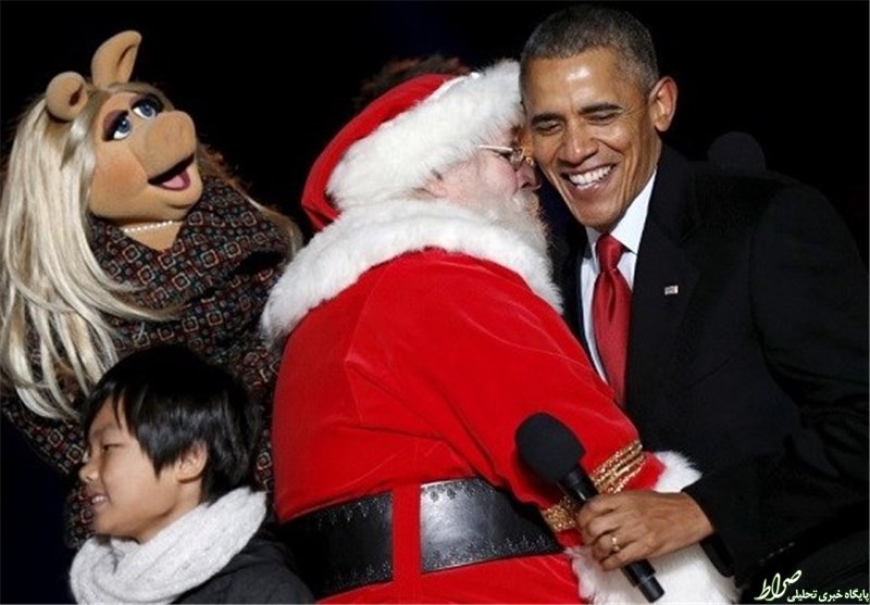 عکس/ اوباما در کنار بابانول