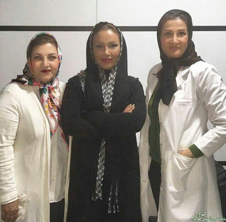 عکس/ پزشکان پوست و موی بازیگر زن