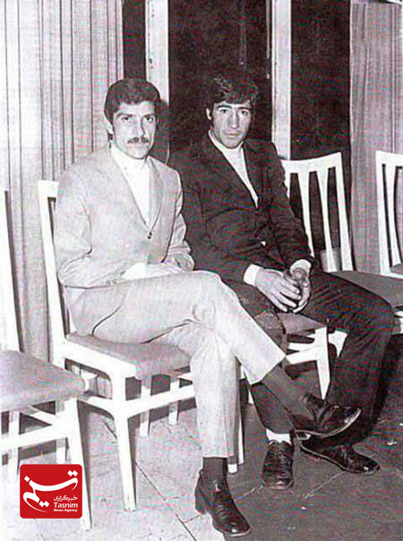 عکس قدیمی از ناصرحجازی و پورحیدری عکس قدیمی از ناصرحجازی و پورحیدری