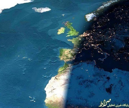 عکس/ خط شب و روز از دید ناسا