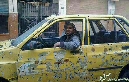 عکس/ پراید آبکش شده در سوریه!