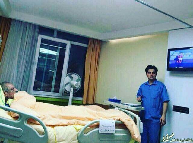 عکس/ پورحیدری ناظر برد استقلالی ها