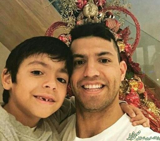 عکسی از نوه مارادونا