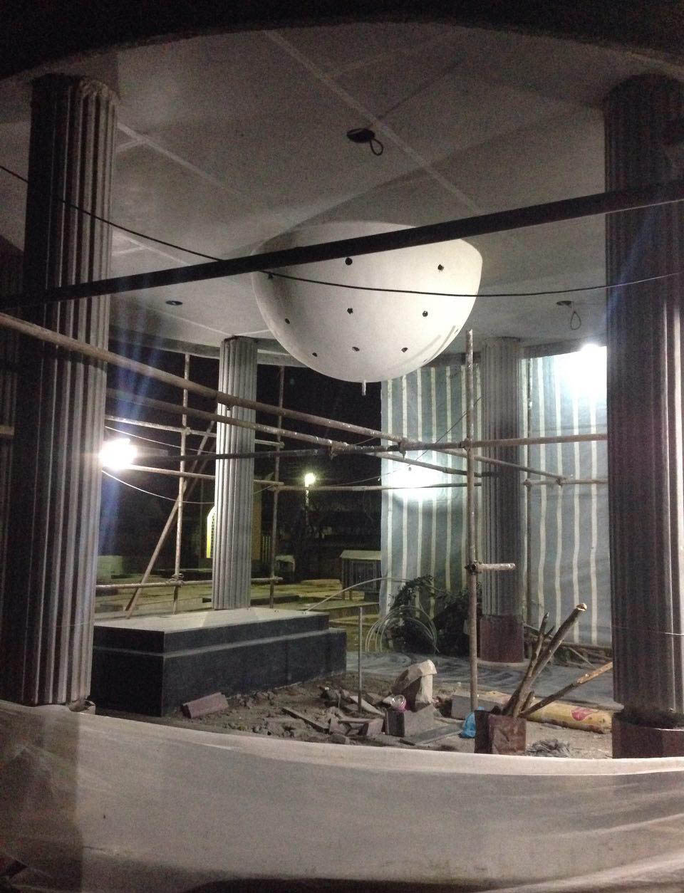 عکس/ ساخت مقبره هادی نوروزی