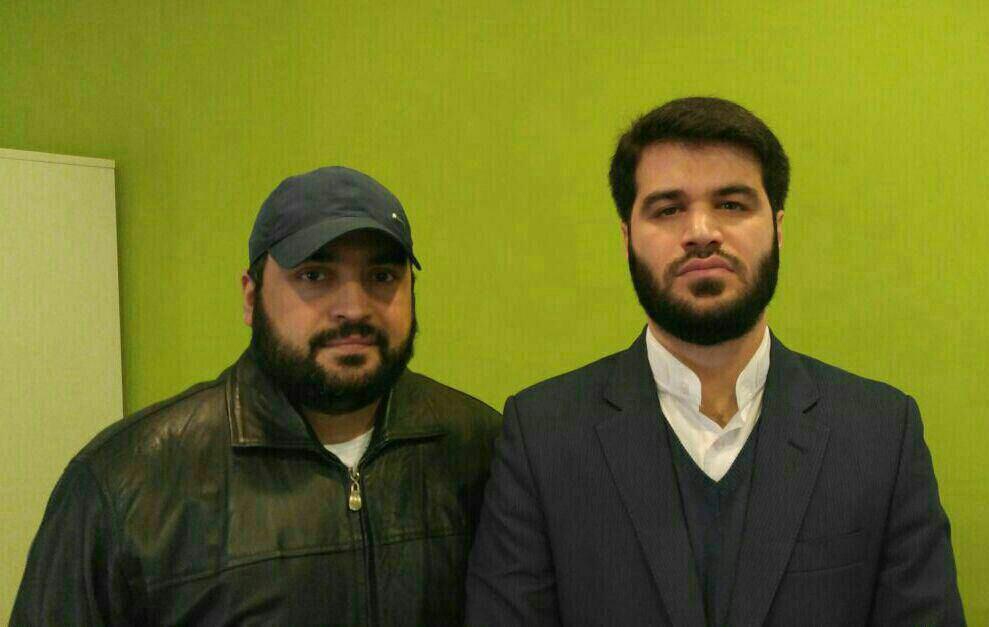 عکس/ مداح معروف درکنار فرزند نصرالله عکس/ مداح معروف درکنار فرزند نصرالله