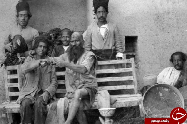 عکس یکی از اوباش زمان قاجار