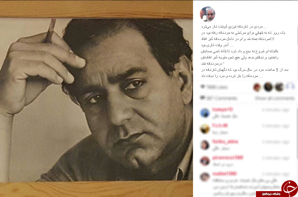 داستان جالب اینستاگرام پرستویی+عکس