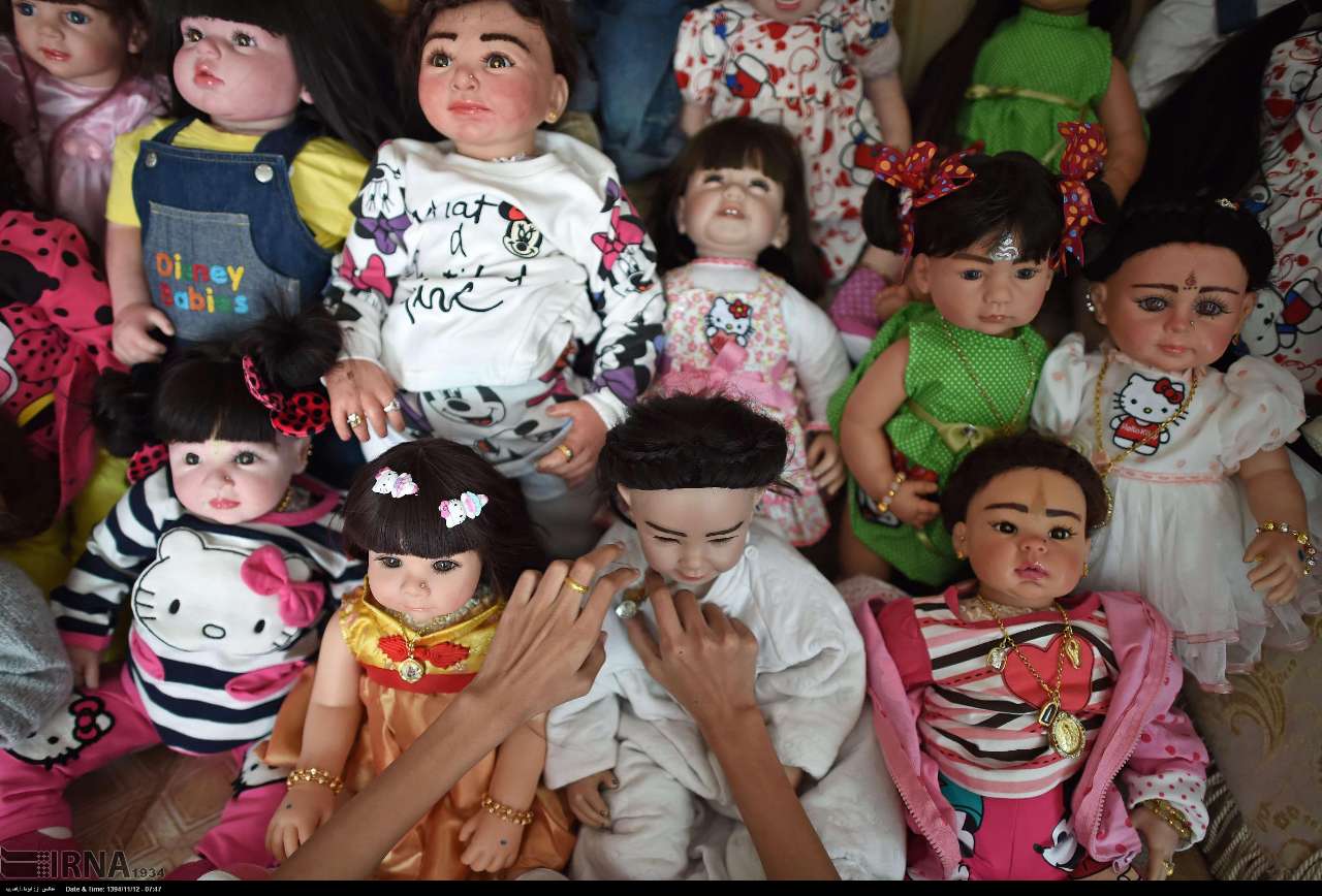 عکس/ رواج عروسکهای انساننما در تایلند عکس/ رواج عروسکهای انساننما در تایلند