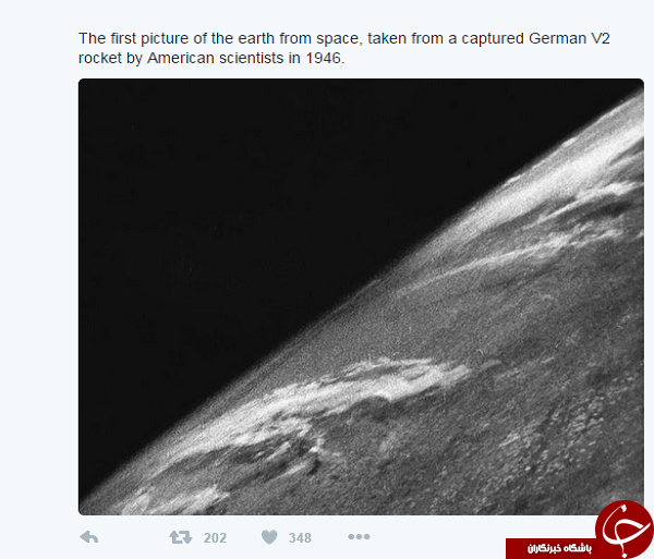 اولین تصویر گرفته شده از سطح زمین