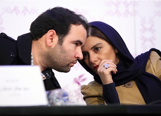 عکس/ درگوشی هنگامه قاضیانی