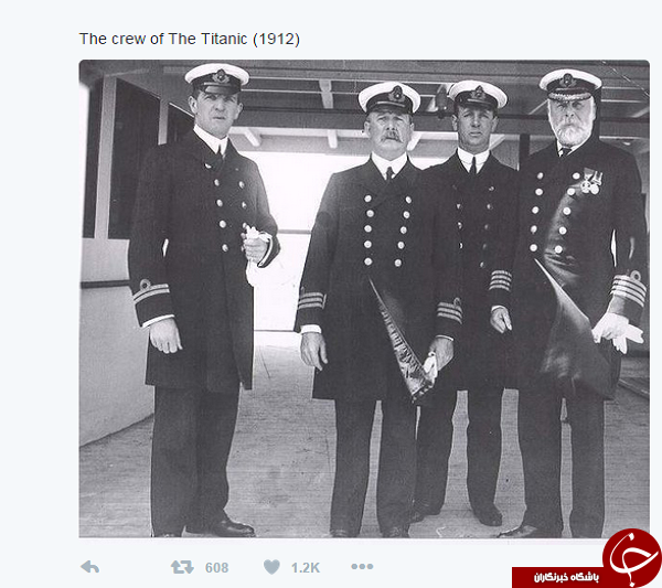 عکس/ خدمه کشتی تایتانیک