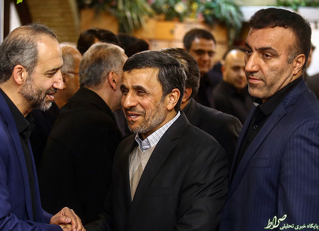 عکس/ خوش و بش احمدی نژاد و سرافراز عکس/ خوش و بش احمدی نژاد و سرافراز