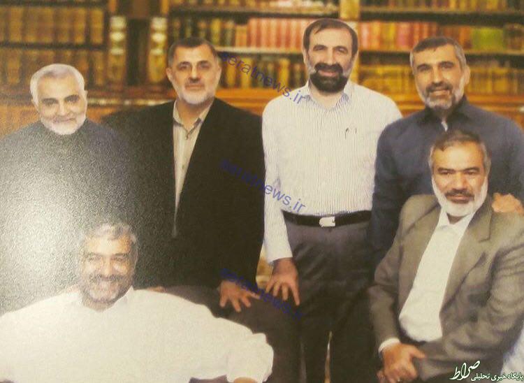 عکسی استثنایی از فرمانده سپاه و سردار سليماني