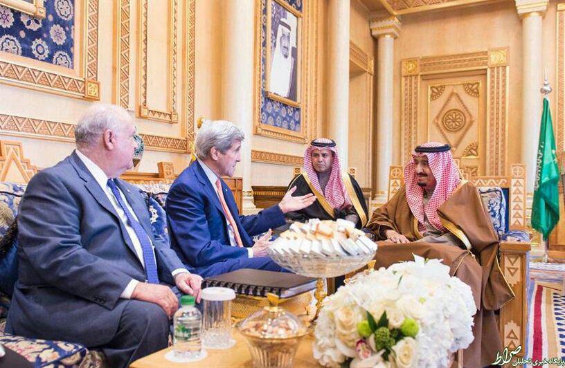 عکس/ دیدار کری و پادشاه سعودی درریاض
