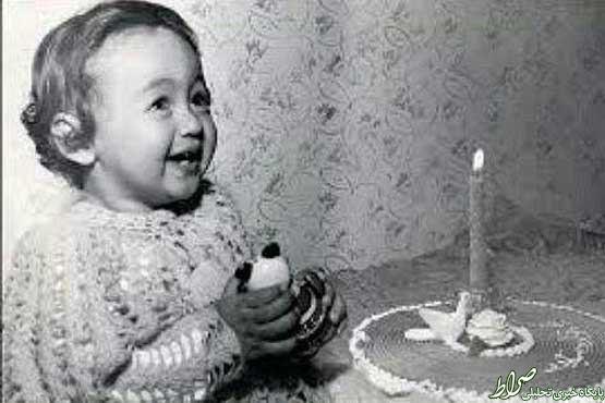 عکسی از کودکی نیکی کریمی
