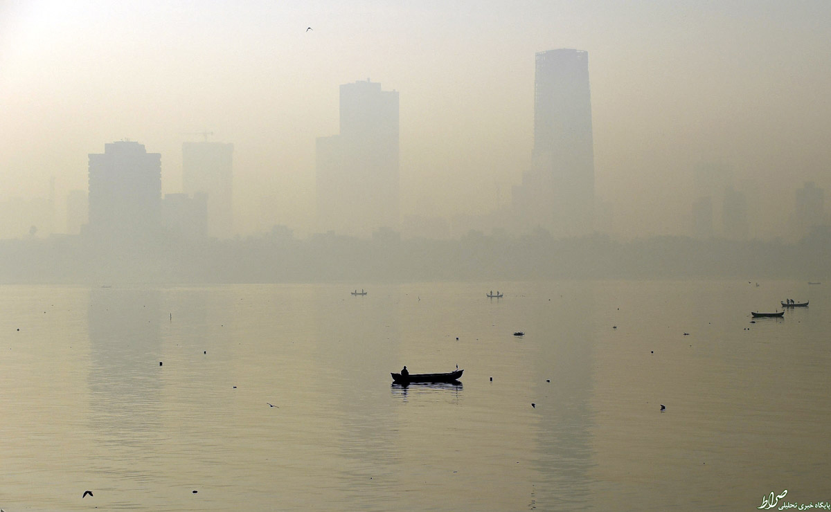 عکس/ مه شدید در شهر بمبئی هند