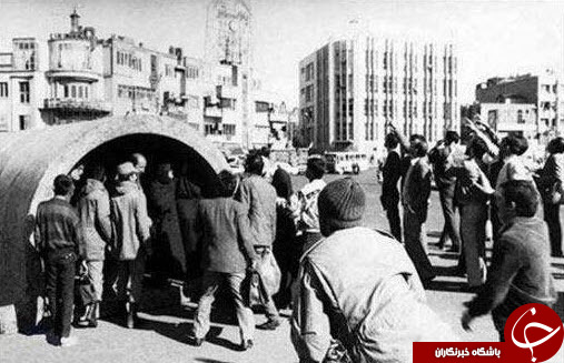 عکس/ موشک باران تهران در سال 66