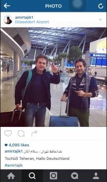 خواننده سرشناس از ایران رفت +عکس خواننده سرشناس از ایران رفت +عکس
