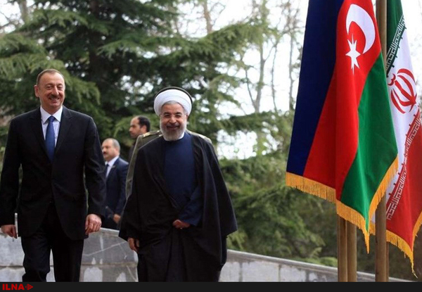 روحانی از علی‌اف استقبال رسمی کرد