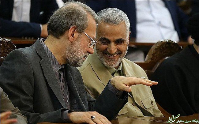 خاطره سردار سلیمانی از جلسه مشترک با لاریجانی نزد رهبر انقلاب خاطره سردار سلیمانی از جلسه مشترک با لاریجانی نزد رهبر انقلاب