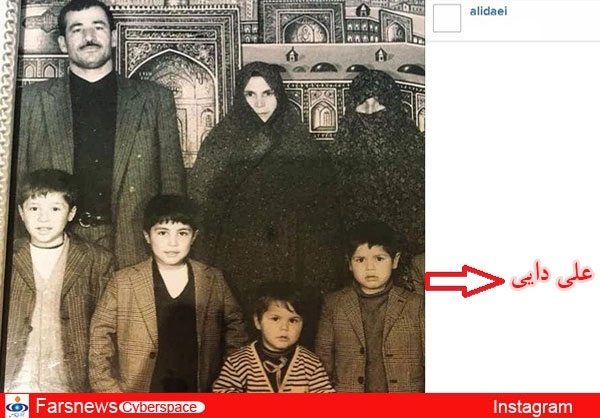 عکسی از دوران کودکی علی دایی عکسی از دوران کودکی علی دایی