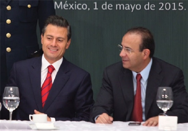 مکزیکی‌هارئیس‌جمهور را آتش زدند+تصاویر