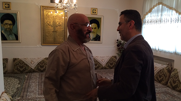 عکس/ عيادت ایوبی از سلحشور