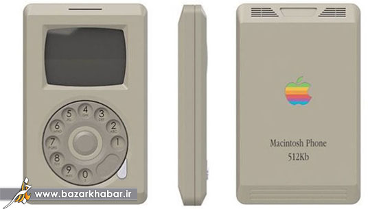 عکس/ گوشی مفهومی آیفون 1985