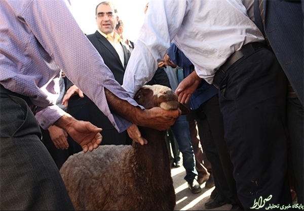 هاشمی اجازه ذبح گوسفند را نداد +تصاویر هاشمی اجازه ذبح گوسفند را نداد +تصاویر