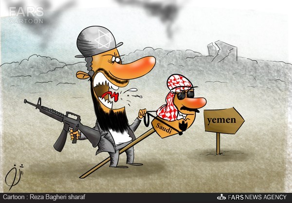 کاریکاتور/استخدام عربستان توسط اسرائیل