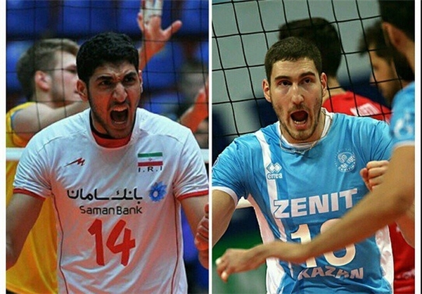 شباهت پدیده والیبال ایران با میخائیلوف +عکس شباهت پدیده والیبال ایران با میخائیلوف +عکس