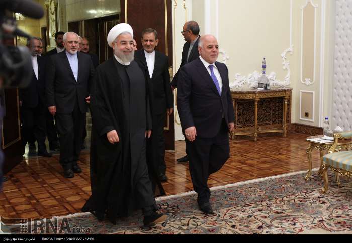 تصاویر/ دیدار نخست وزیر عراق با روحانی