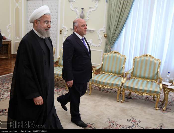 تصاویر/ دیدار نخست وزیر عراق با روحانی