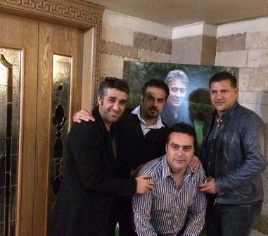 دایی به منزل حجازی رفت +عکس دایی به منزل حجازی رفت +عکس