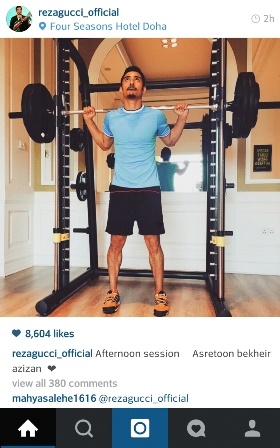 عکس/ بدنسازی به سبک قوچان نژاد عکس/ بدنسازی به سبک قوچان نژاد