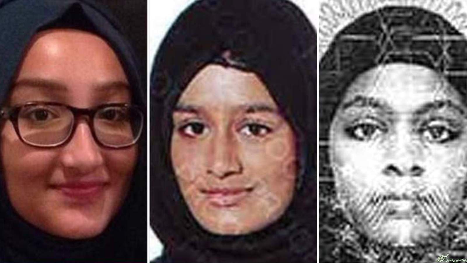 از 3 دختر انگلیسی داعش چه خبر؟ +تصاویر