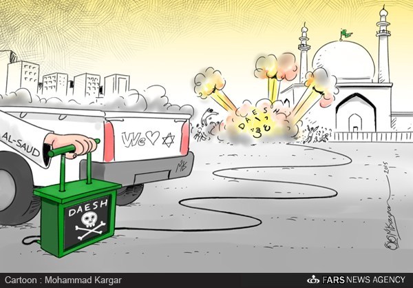 کاریکاتور/ انفجار در «دمام» عربستان
