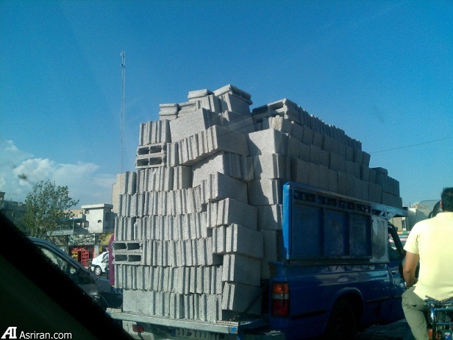 عکس/ قدرت و ظرفیت نیسان آبی!