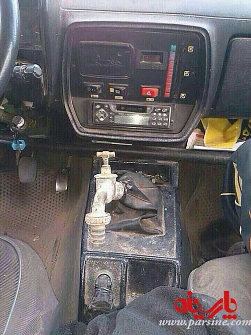 عکس/ دنده متفاوت پیکان