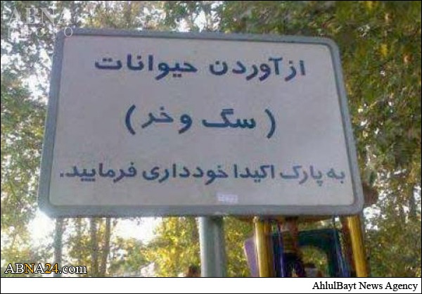 تابلویی درایران،در افغانستان بلوا به پاکرد +عکس