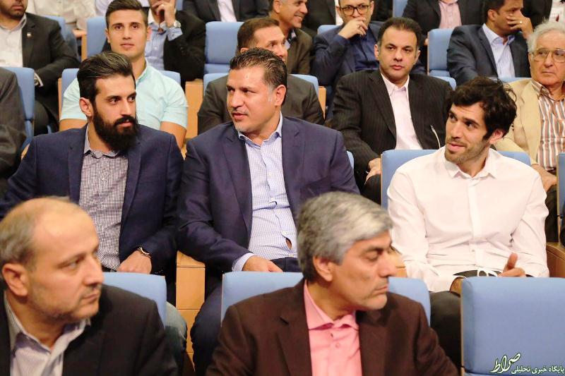 عکس/ ستاره های ورزش ایران در یک قاب