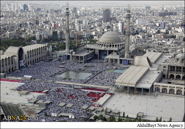 عکس/ نمای هوایی از نماز عید فطر عکس/ نمای هوایی از نماز عید فطر