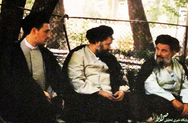 عکسی از روز عمامه‌گذارى حسن خمینی