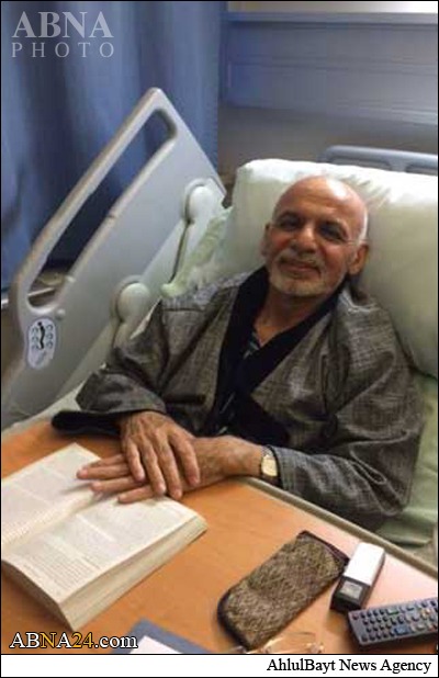 عکس/ رئیس جمهور افغانستان در بیمارستان عکس/ رئیس جمهور افغانستان در بیمارستان