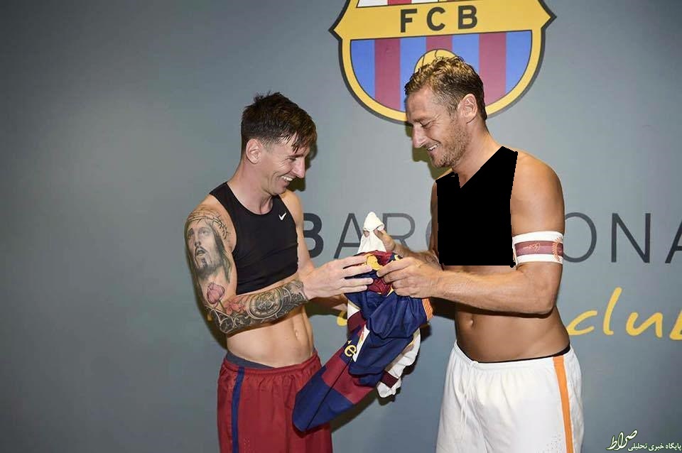 عکس/ خالکوبی عجیب بازوی مسی عکس/ خالکوبی عجیب بازوی مسی