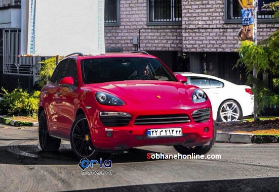 عکس/ پورشه با رنگ و پلاک خاص درتهران