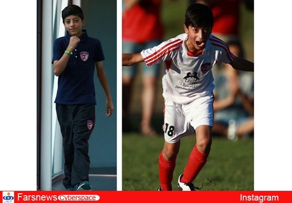 عکس/فوتبالیستی دیگرازخانواده مهدوی‌کیا