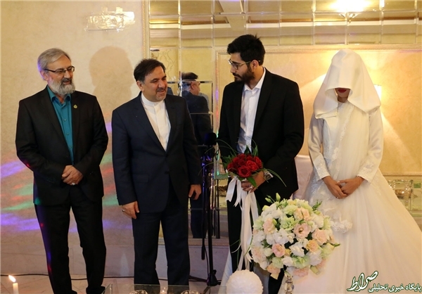 مراسم عقد با حضور برادر روحانی و باجناق ناطق نوری +تصاویر مراسم عقد با حضور برادر روحانی و باجناق ناطق نوری +تصاویر